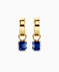 Royal Blue Lab Sapphire / Emerald / 0.5ct