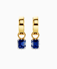 Royal Blue Lab Sapphire / Emerald / 0.5ct