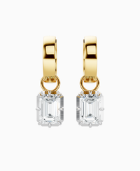 White Lab Diamond / Emerald / 1ct