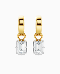 White Lab Diamond / Emerald / 1ct