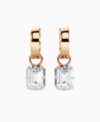 White Lab Diamond / Emerald / 1ct