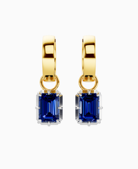 Royal Blue Lab Sapphire / Emerald / 1ct