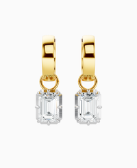 White Lab Diamond / Emerald / 1ct