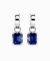 Royal Blue Lab Sapphire / Emerald / 1.5ct