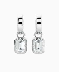 White Lab Diamond / Emerald / 1.5ct