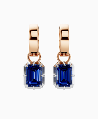 Royal Blue Lab Sapphire / Emerald / 1.5ct