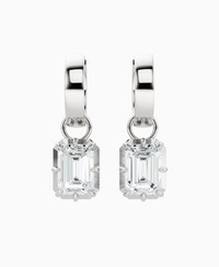 White Lab Diamond / Emerald / 1.5ct