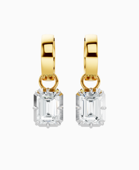 White Lab Diamond / Emerald / 1.5ct