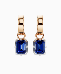 Royal Blue Lab Sapphire / Emerald / 1.5ct