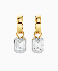 White Lab Diamond / Emerald / 1.5ct