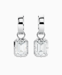 White Lab Diamond / Emerald / 2ct