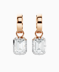 White Lab Diamond / Emerald / 2ct