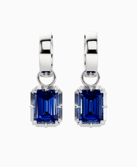 Royal Blue Lab Sapphire / Emerald / 2ct