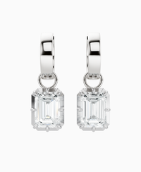 White Lab Diamond / Emerald / 2ct