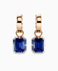 Royal Blue Lab Sapphire / Emerald / 2ct