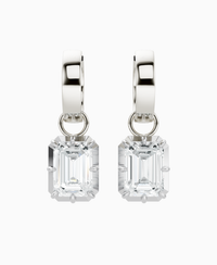 White Lab Diamond / Emerald / 2ct