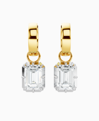 White Lab Diamond / Emerald / 2ct