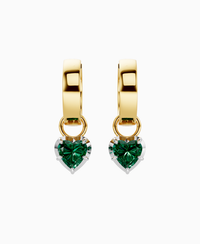 Zambian Lab Emerald / Heart / 0.5ct