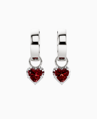 Pigeon Blood Lab Ruby / Heart / 0.5ct