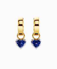 Royal Blue Lab Sapphire / Heart / 0.5ct
