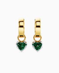 Zambian Lab Emerald / Heart / 0.5ct