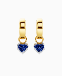 Royal Blue Lab Sapphire / Heart / 0.5ct