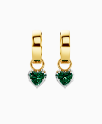 Zambian Lab Emerald / Heart / 0.5ct