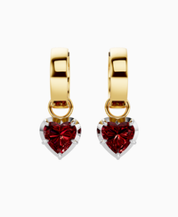 Pigeon Blood Lab Ruby / Heart / 1ct