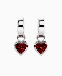 Pigeon Blood Lab Ruby / Heart / 1ct