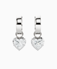 White Lab Diamond / Heart / 1ct
