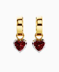 Pigeon Blood Lab Ruby / Heart / 1ct