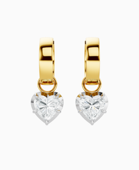 White Lab Diamond / Heart / 1ct