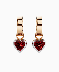 Pigeon Blood Lab Ruby / Heart / 1ct