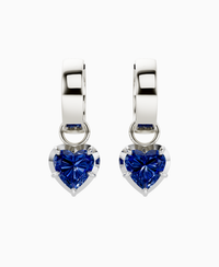 Royal Blue Lab Sapphire / Heart / 1ct