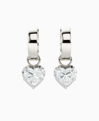 White Lab Diamond / Heart / 1ct