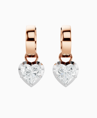White Lab Diamond / Heart / 1.5ct