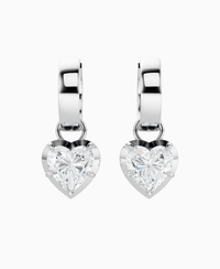 White Lab Diamond / Heart / 1.5ct