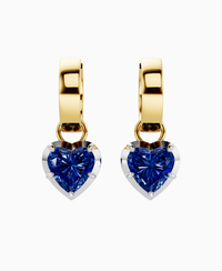 Royal Blue Lab Sapphire / Heart / 1.5ct