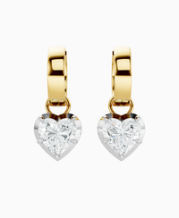 White Lab Diamond / Heart / 1.5ct