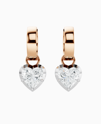 White Lab Diamond / Heart / 1.5ct