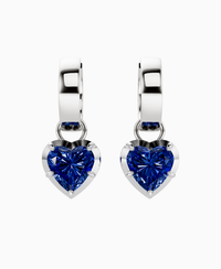 Royal Blue Lab Sapphire / Heart / 1.5ct