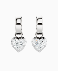 White Lab Diamond / Heart / 1.5ct