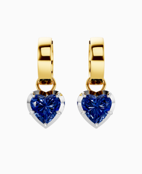 Royal Blue Lab Sapphire / Heart / 1.5ct