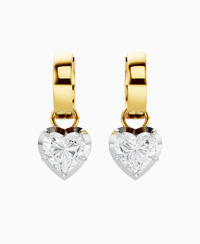 White Lab Diamond / Heart / 1.5ct