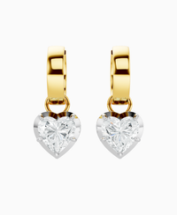 White Lab Diamond / Heart / 1.5ct