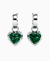 Zambian Lab Emerald / Heart / 2ct