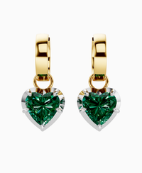 Zambian Lab Emerald / Heart / 2ct