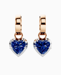 Royal Blue Lab Sapphire / Heart / 2ct