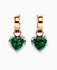 Zambian Lab Emerald / Heart / 2ct