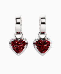 Pigeon Blood Lab Ruby / Heart / 2ct